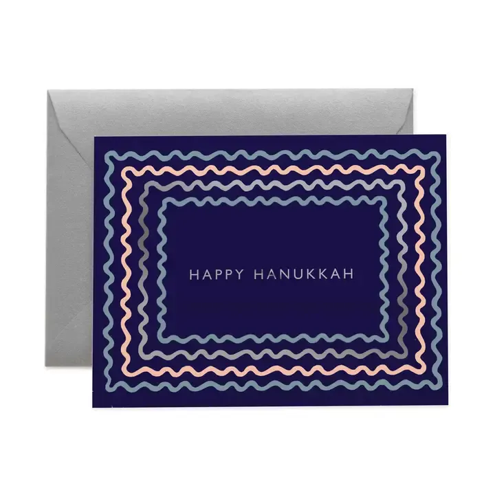 Hanukkah Ribbon Cards (box of 8)