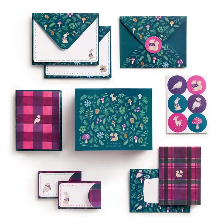 E. Frances Paper Enchanted Forest Stationery Gift Box Set