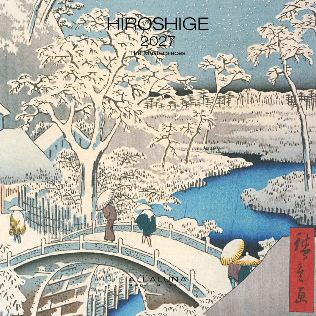 Hiroshige 2027 7x7 Allaluna Calendar