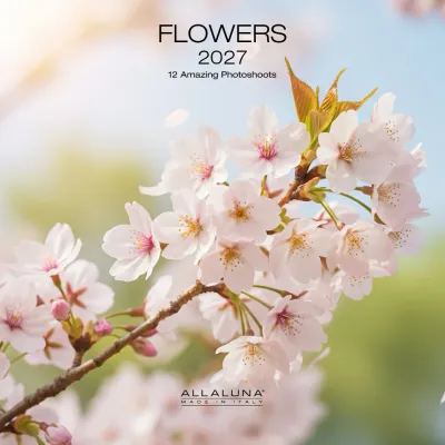 Flowers 2027 7x7 Allaluna Calendar
