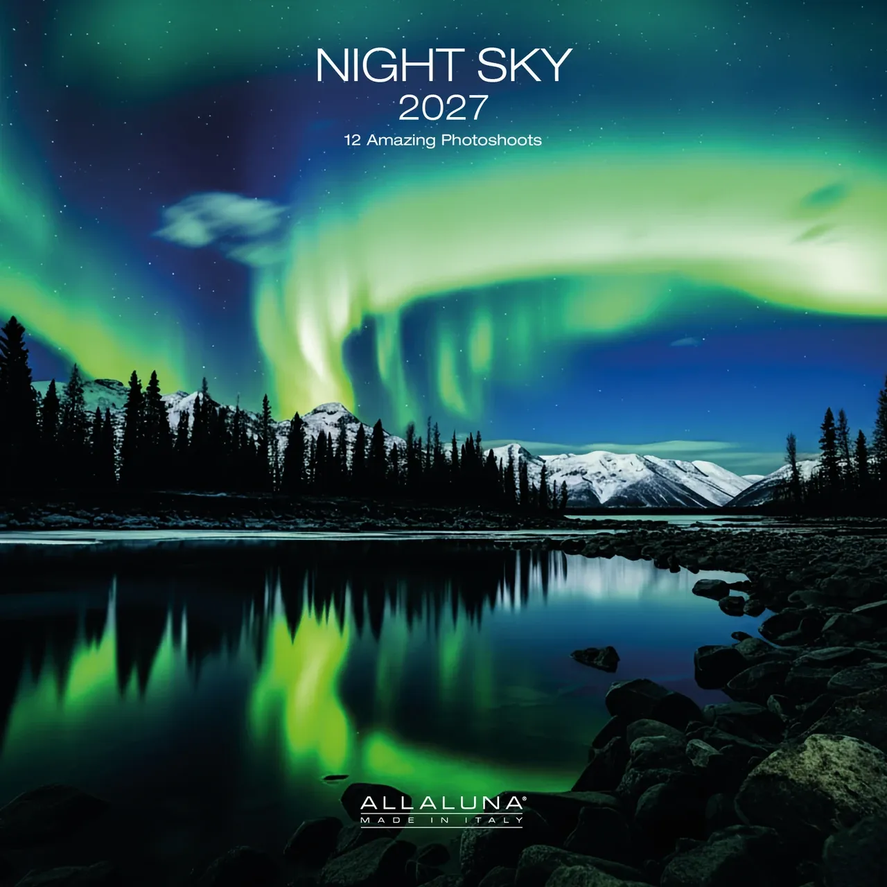 Night Sky 2027 12x12 Allaluna Calendar