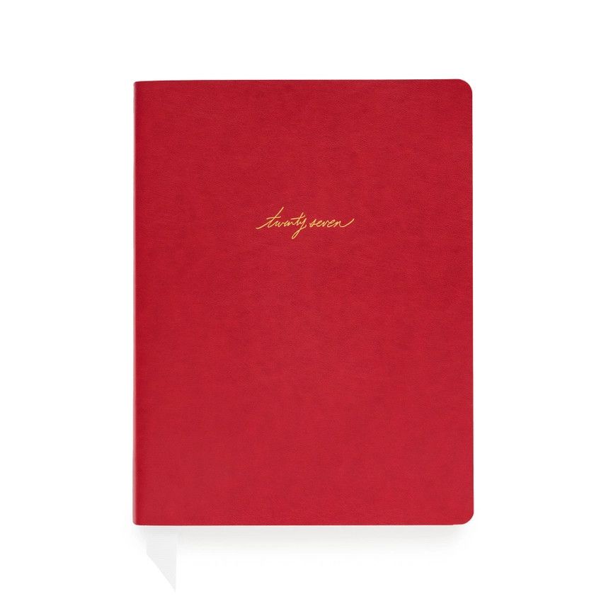 2027 Red Softbound Planner