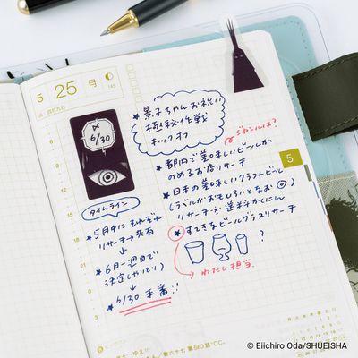Hobonichi ONE PIECE magazine: Imu’s Mysterious Sticky Notes