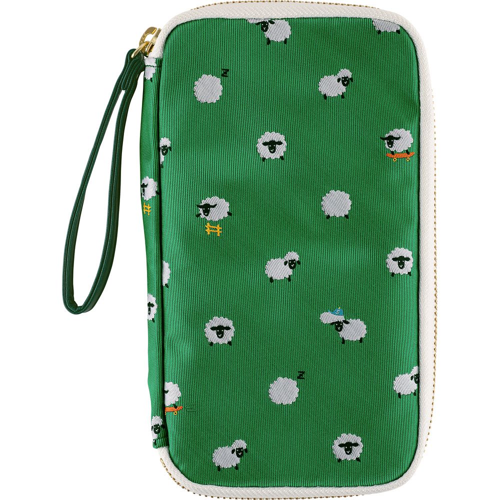 Hobonichi Small Drawer Pouch (Bow &amp; Tie: Sheep Sheep Sheep)
