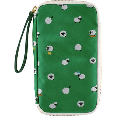 Hobonichi Small Drawer Pouch (Bow &amp; Tie: Sheep Sheep Sheep)