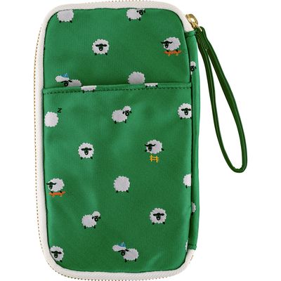 Hobonichi Small Drawer Pouch (Bow &amp; Tie: Sheep Sheep Sheep)