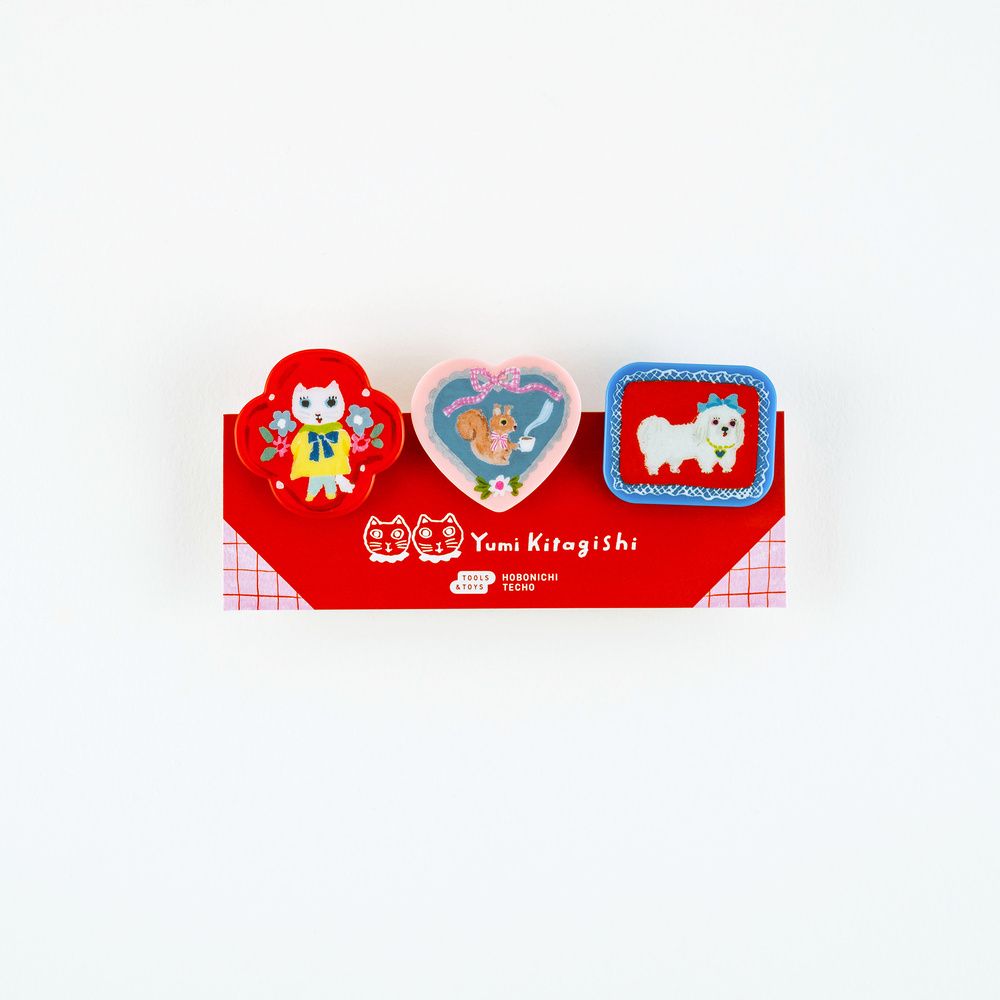 Hobonichi Yumi Kitagishi: Clips (Set of 3)