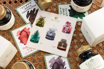 Oblation Ink Bottle Sticker Sheet