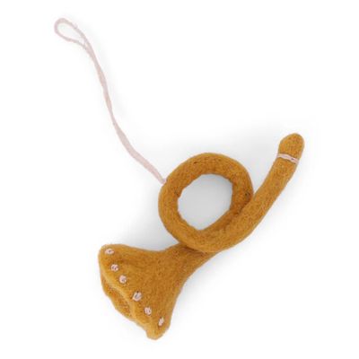 Trumpet Felt Ornament