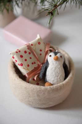 Cute Penguin Felt Ornament