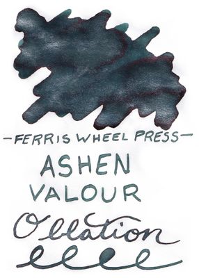 Ferris Wheel Press Ashen Valour Bottled Ink (20ml)