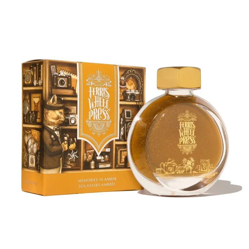 Ferris Wheel Press Memories in Amber Bottled Ink (38ml)