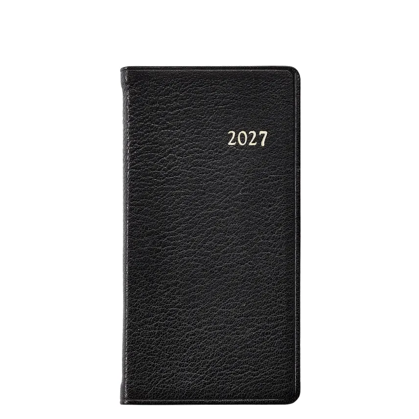 Graphic Image 2027 6" Pocket Leather Datebook