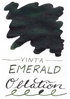 Vinta Inks - Emerald [Carlos 1960] Bottled Ink (30ml)