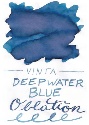 Vinta Inks - Deepwater Blue [Lucia 1952] Bottled Ink (30ml)