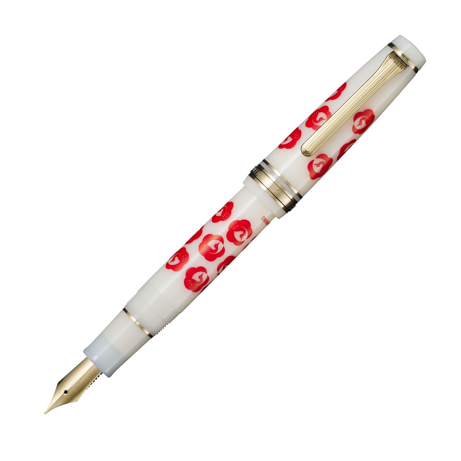 Sailor Pro Gear x KAMAWANU Tsurumaru-Ume Fountain Pen with Tenugui - Limited Edition