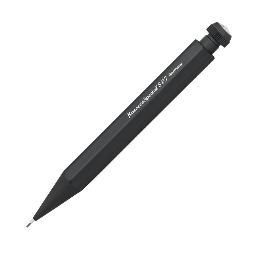 Kaweco SPECIAL S Al Mechanical Pencil Black 0.7 mm with eraser