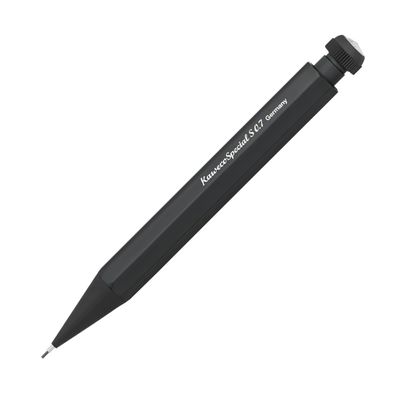 Kaweco SPECIAL S Al Mechanical Pencil Black 0.7 mm with eraser