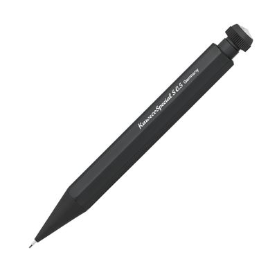 Kaweco SPECIAL S Al Mechanical Pencil Black 0.5 mm with eraser