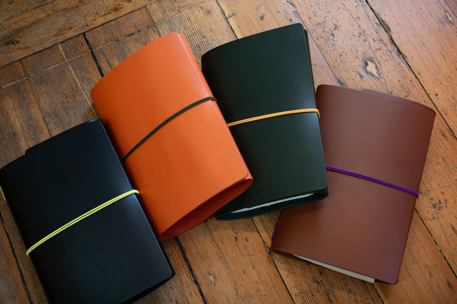 Imperfect Concepts Leather Journal B6 Ollie Trifold