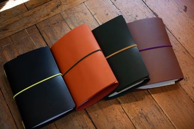 Imperfect Concepts Leather Journal B6 Ollie Trifold