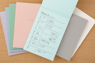 Midori Colored Paper Pad A5 Dot Grid