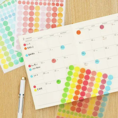 Hightide Removable See-Through Dot Sticker