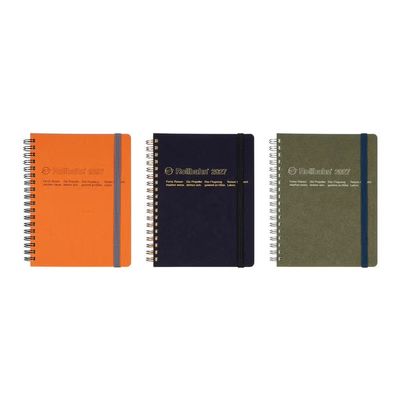 Rollbahn 2027 Diary Spiral Large Homme