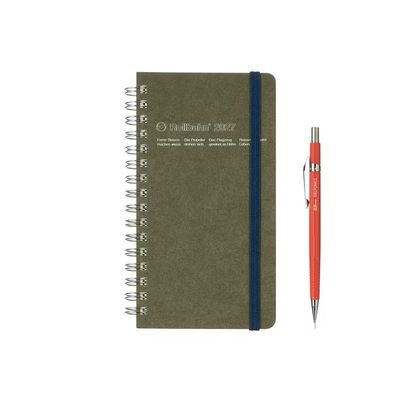 Rollbahn 2027 Diary Slim Homme