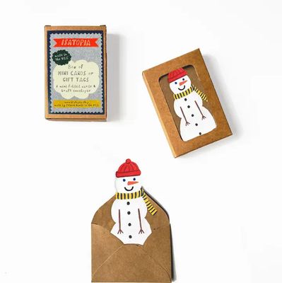 Snowman Mini Cards (box of 6)