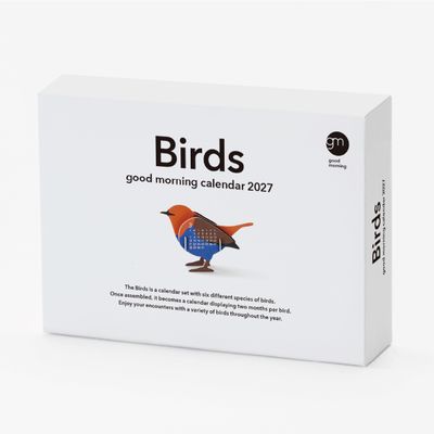 Good Morning Inc. 2027 Birds Pop Up Calendar