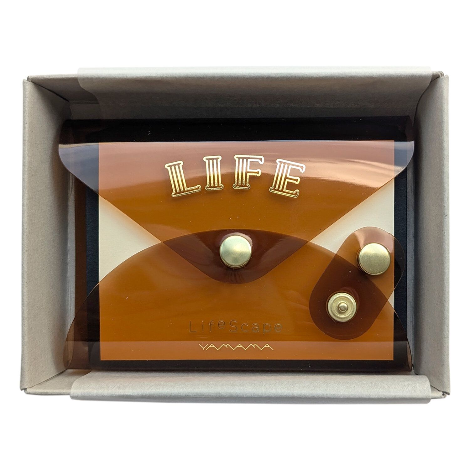 LifeScape Clear PVC Cover Boxed Set Brown
