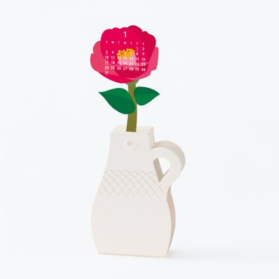 Good Morning Inc. 2027 Flowers Pop Up Calendar