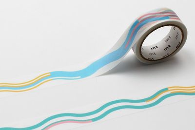 Wavy Pastel Washi