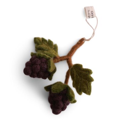 Felted Berry Ornament