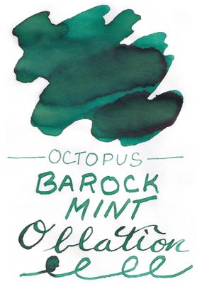 Octopus Barock 1920 Minze (Mint) Bottled Ink (30ml)