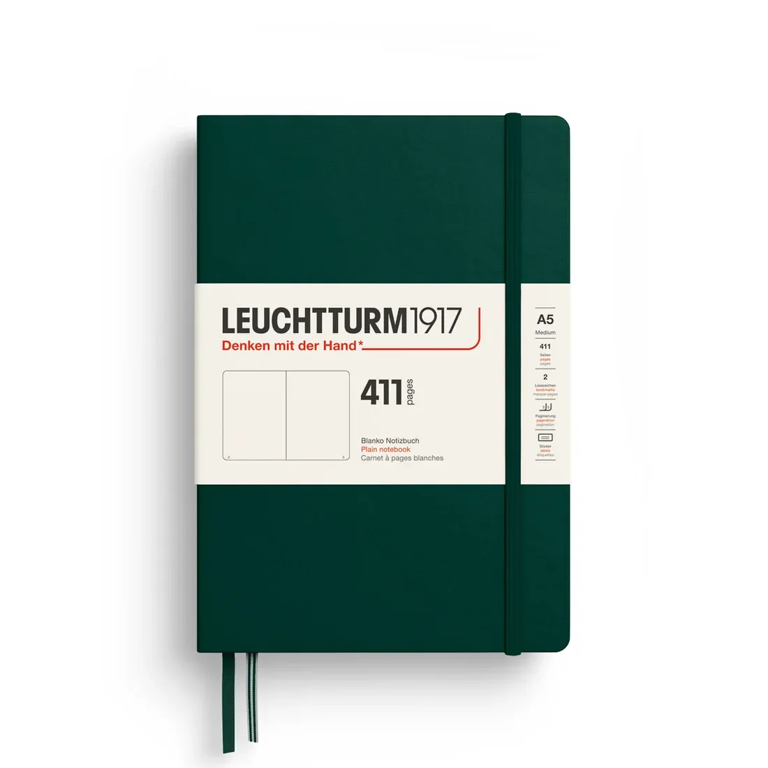 Leuchtturm1917 A5 Medium Hardcover Notebook 411