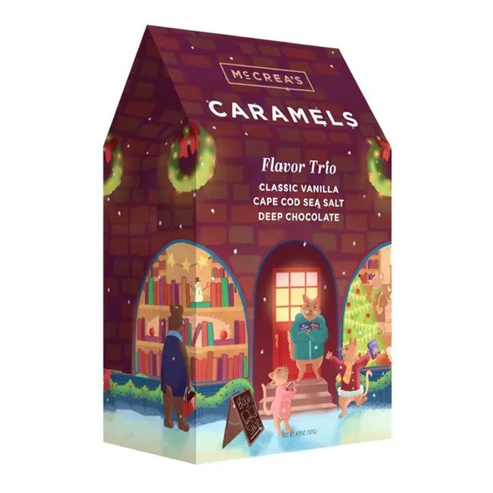 McCrea's Candies Holiday Bookshop Gable Box Flavor Trio