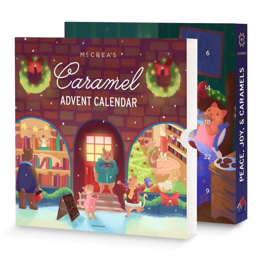 McCrea's Candies 2026 Caramel  Advent Calendar Christmas Story Time
