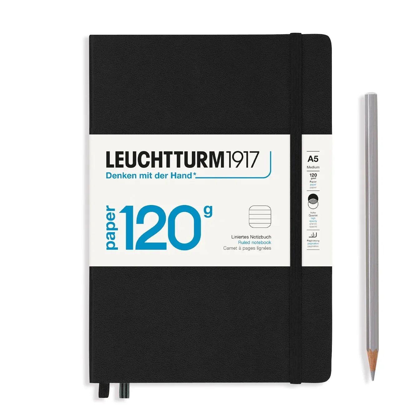 Leuchtturm1917 A5 Medium Hardcover Notebook 120gsm