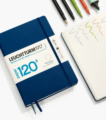 Leuchtturm1917 A5 Medium Hardcover Notebook 120gsm