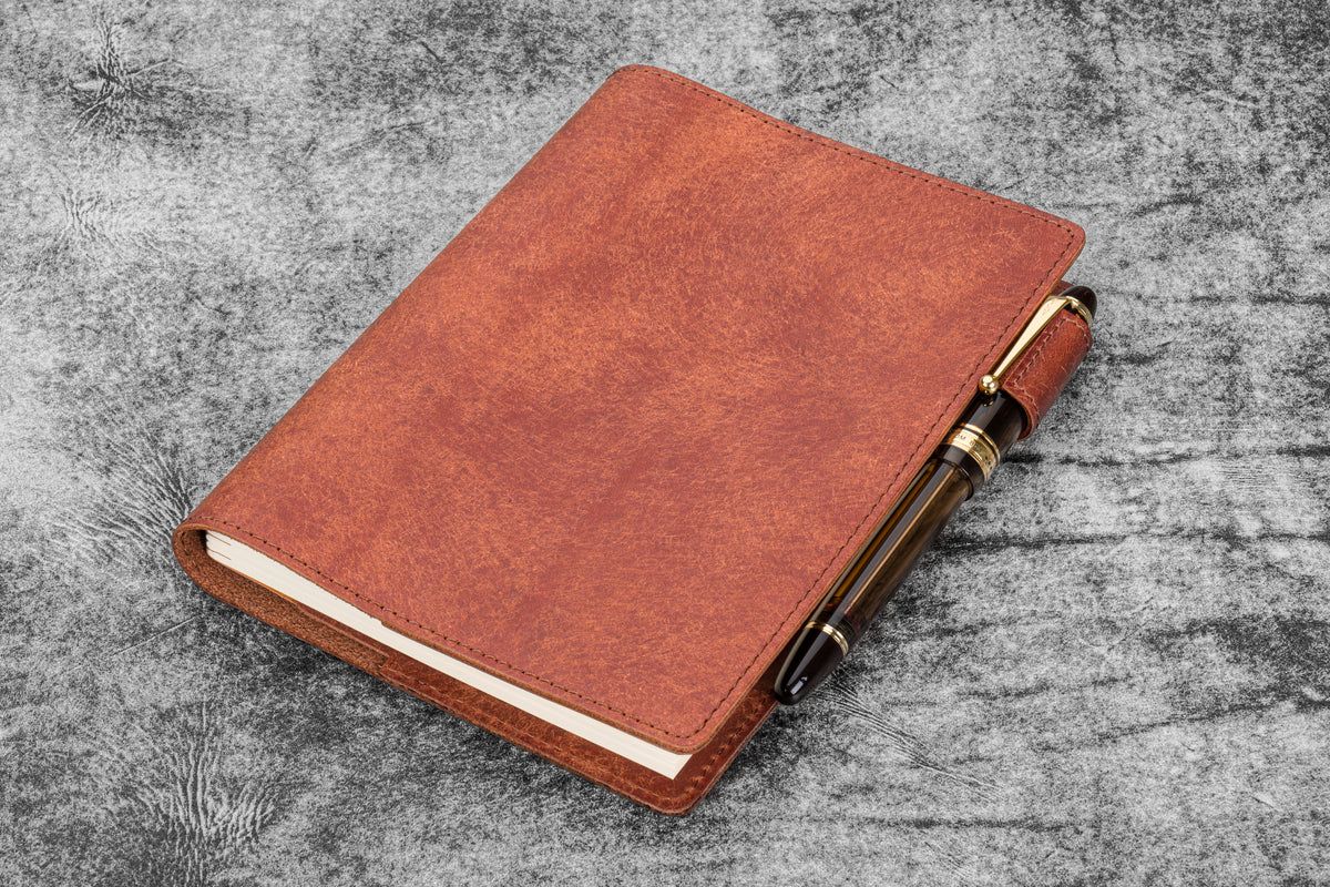 Galen Leather Slim B6 Notebook/Planner Cover