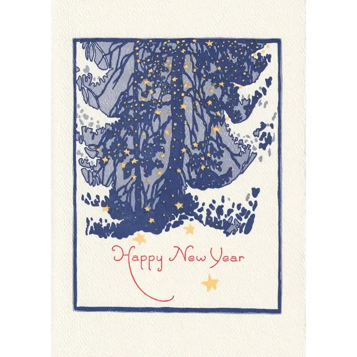 Stardust Letterpress Holiday Cards (box of 8)