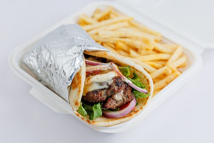 3 Cheeseburger Gyro