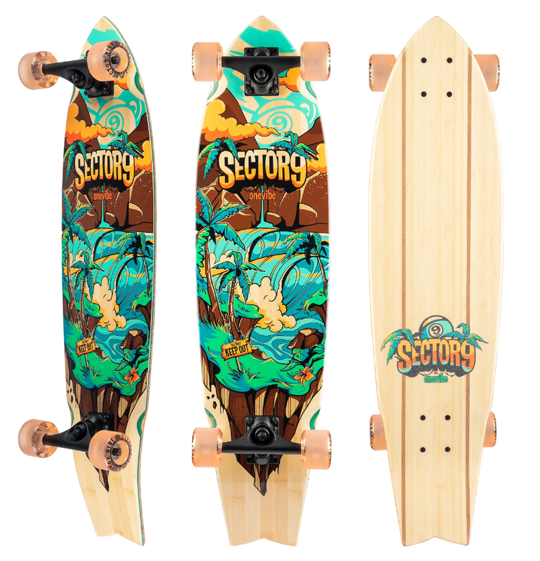 Sector 9 Snapper Hideout Longboard Complete