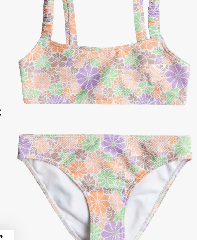 Roxy All About Sol Girl's Bralette Set