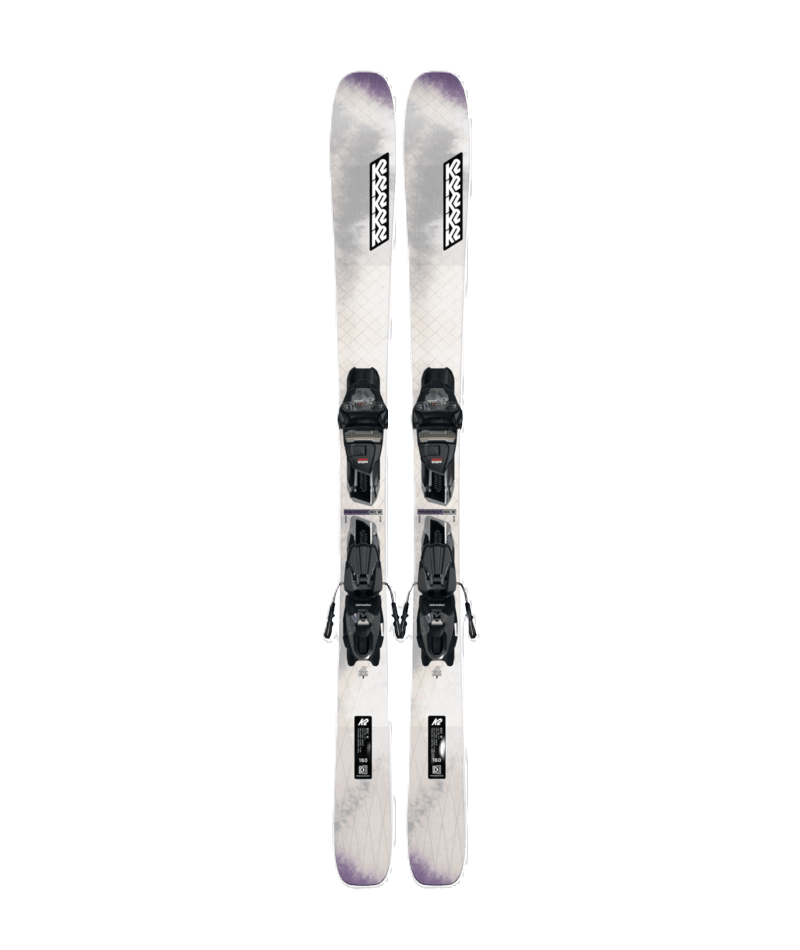 K2 Mindbender 90C W Ladies Ski w/ Squire 10 Quikclik