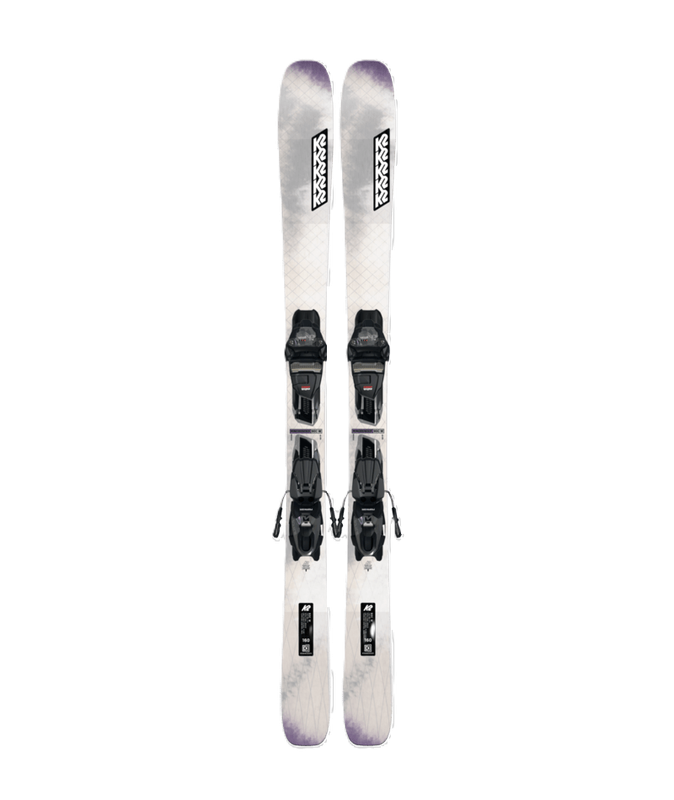 K2 Mindbender 90C W Ladies Ski w/ Squire 10 Quikclik