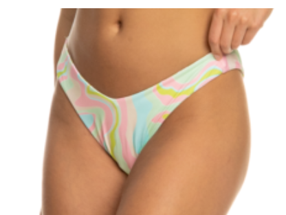 Roxy Tropics Hype HL Cheeky Bikini Bottom