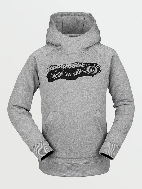 Volcom Junior Fleece Hoodie Riding
